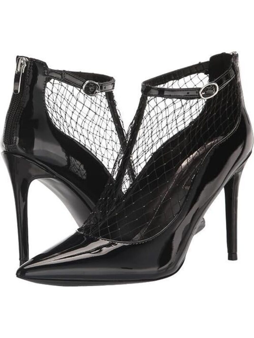 Nine West FisheNet3 Pumps in Black Patent 5.5 ($